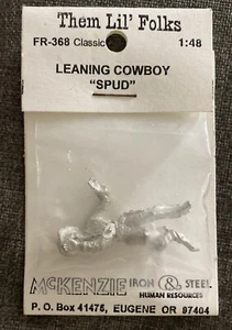 Them Lil’ Folks O Scale FR-368 Classic Leaning Cowboy “Spud” - Picture 1 of 2