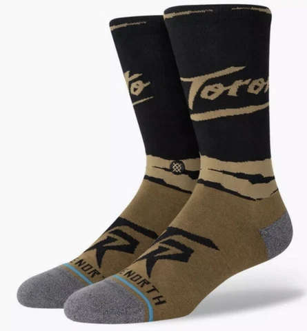 Toronto Raptors CE Infiknit NBA Basketball Crew Socks, Men's Size Large 9-13 NWT Cover