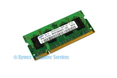 M470T2864QZ3-CE6 SAMSUNG LAPTOP MEMORY 1GB DDR2 PC2 5300S (CA64) - Image 1 of 2