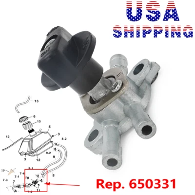 Válvula de cierre de combustible para E-Ton Rascal Impuls 50 Thunder 90 Viper 50 70 90 #650331 Foto 1 de 4