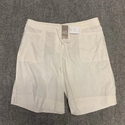 NWT J JILL Linen SHORTS WOMEN’S SIZE 12 NEW - Image 1 of 4