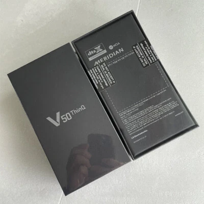 LG V50 ThinQ 5G LM-V450VM (Verizon Unlocked) 128GB 6GB RAM Black - NEW SEALED - Image 1 of 4