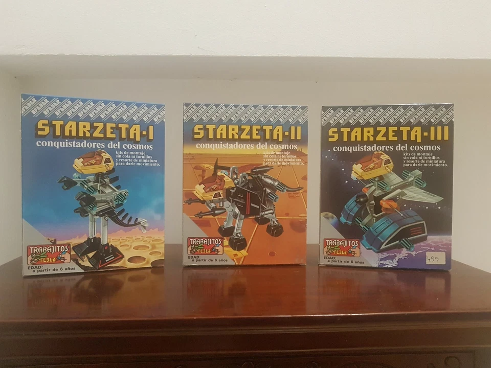 KITS ROBOTS STARZETA SERIES I-II-III DE FEBER 1984 SPAIN BOX NEW - Imagen 1 de 4