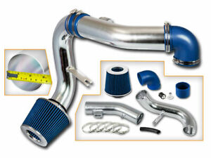 BCP BLUE 05-10 Chevy Cobalt 2.2L/2.4L L4 LT LS Sport Cold Air Intake Kit +Filter