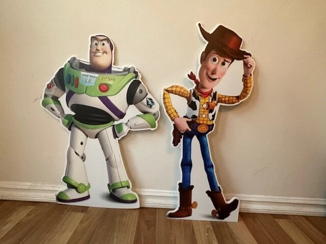 Woody & Lightyear Party Prop 3ft, Woody & Lightyear cutouts, Birthday Parties - Image 1 of 1