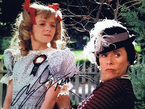 Alison Arngrim Autograph 8x10 Photo  w/COA Nellie Oleson Little House On Prairie Cover