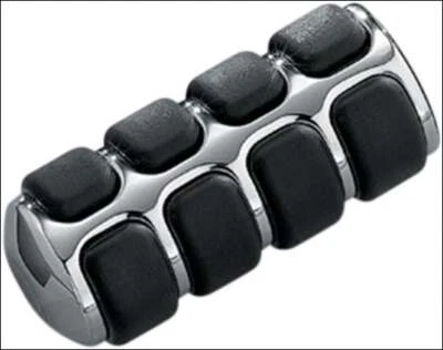 Kuryakyn 8852 铬/黑色圆形换档杆钉盖本田 VTX1300C 02-18 — 第 1/2 张图片