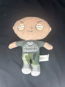 2010 Family Guy Stewie Plüschpuppe Weltherrschaft MOM Tattoo Dave Busters 12 Zoll - Bild 1 von 2