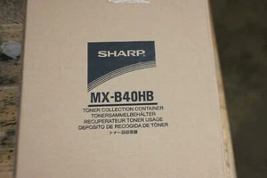 Contenedor de recolección de tóner residual original OEM Sharp MX-B40HB MX-B401 G4 - Imagen 1 de 4