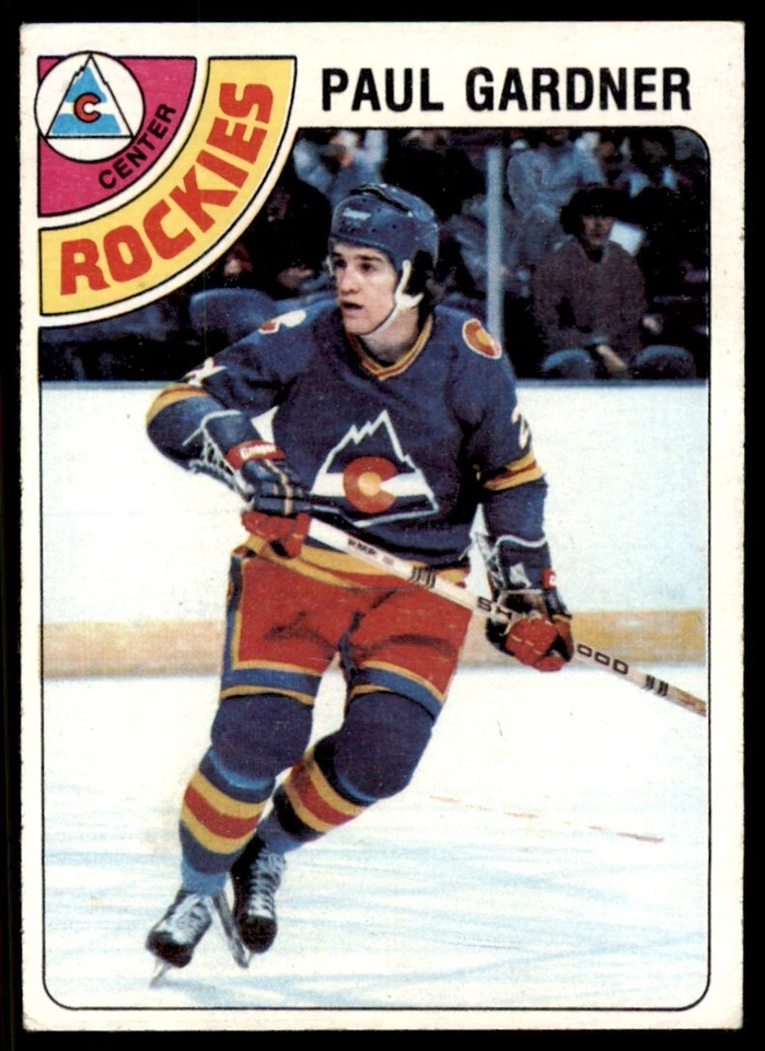 1978-79 TOPPS PAUL GARDNER . COLORADO ROCKIES #88 - Image 1 of 2