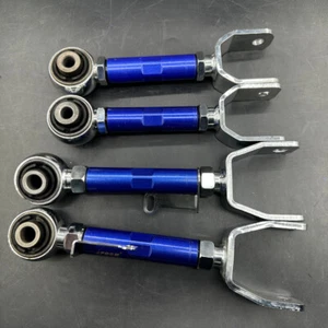 4 PCs Rear Camber Control Arm Set Toe Arm Rods for Tesla Model 3/ Model Y 2019- - Picture 1 of 2