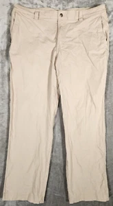 Pantalones Capri Columbia Para Mujer 39X29 (Etiqueta 40X30) Anchos Caqui Informales Tostados - Imagen 1 de 18