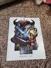 BlizzCon 2007 Convention Program Guide World of Warcraft Lich King Starcraft II
