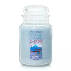 ☆☆MAJESTIC MOUNT FUJI☆☆LARGE YANKEE CANDLE JAR☆☆FRESH SPRING SCENT FREE SHIPPING - Picture 1 of 2