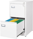 Metal Lateral File Cabinets with Lock,2 Drawer Steel Wide Filing Organiz