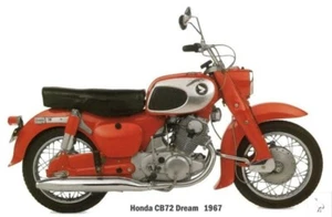 WORKSHOP MANUAL HONDA C72 C77 CB72 CB77 CS72 CS77 TALLER PDF DVD REPAIR ENGLISH - Imagen 1 de 1