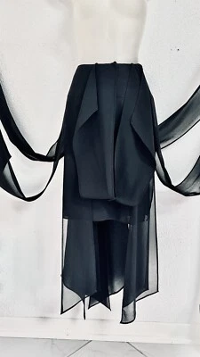 DE COLECCIÓN FORMAL/PROMOCIÓN~FALDA NEGRA~FALDA HASTA LA RODILLA~TALLA 6 Foto 1 de 4