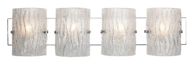 Baño cromado cuatro luces de la colección Brilliance Foto 1 de 4