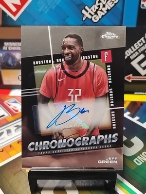 Cronógrafo Topps Jeff Green Auto C-JGR 2025🏀🏀🏀  Foto 1 de 2
