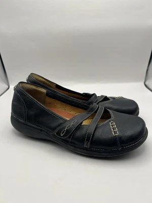 Zapatos sin cordones Clark’s Mary Jane para mujer talla 8 negros Foto 1 de 4