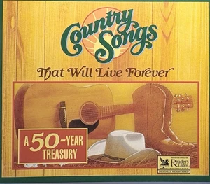 COUNTRY SONGS THAT WILL LAST FOREVER - VARIOUS, 4 CDs, READER'S DIGEST, 80 TRACK - Foto 1 di 2