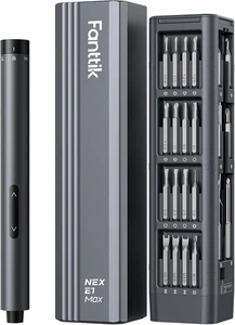 E1 Max Electric Screwdriver, Mini Precision Screwdriver Set, 50 Magnetic Bits, M - Picture 1 of 12