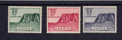 NORWAY Scott #'s B54, B55 and B56, MINT / VF / NH Semi-Postal Set! SCV $45.50 - Image 1 of 2