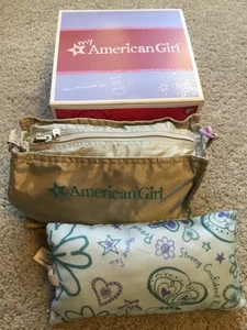 American Girl Puppe kuschelig silber Schlafsack & Kissen neu im Karton nicht mehr produziert 2014 - Bild 1 von 3