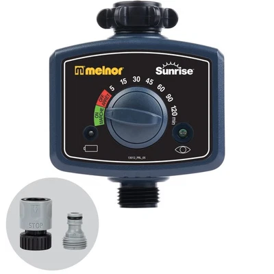 65164AMZ Sunrise Daily Water Timer, Grey, Black - Image 1 of 4