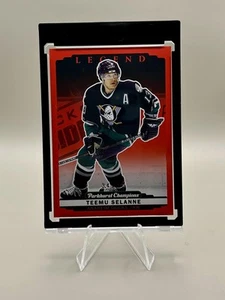 2022-23 Parkhurst Champions #347 Teemu Selanne Red #/51 - Picture 1 of 2