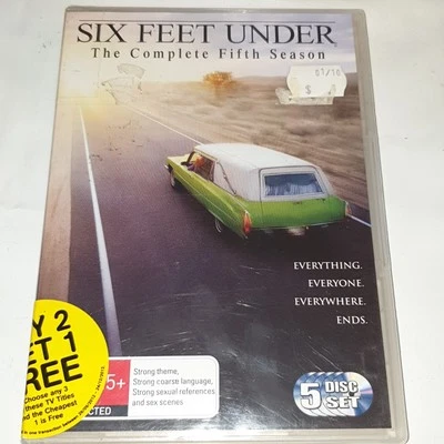 Six Feet Under - Complete Fifth Season / Series 5 (Reg 4) 5 DVD Set - New Sealed - image 1 of 2
