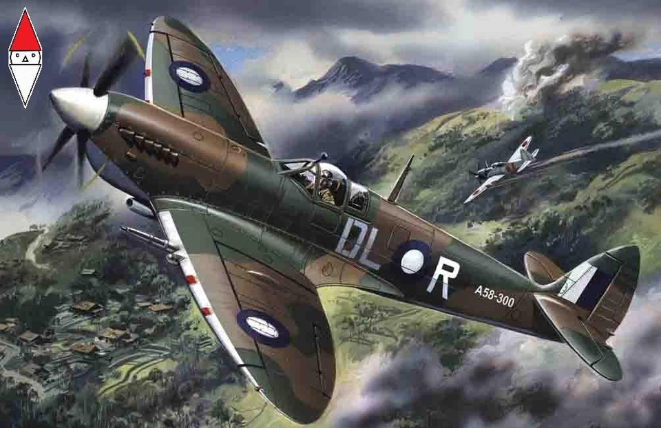 ICM 1/48 SPITFIRE MK.VIII WWII BRITISH FIGHTER - Immagine 1 di 1