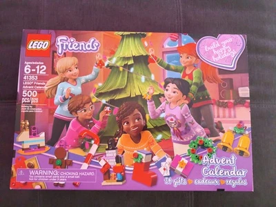 NEW LEGO 41353 Friends Advent Calendar (2018 Edition) - 500 Pieces, 24 Gifts - Image 1 of 4