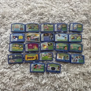LeapFrog Leapster Learning Game Cartridges LOT of 22 UNTESTED - Picture 1 of 1
