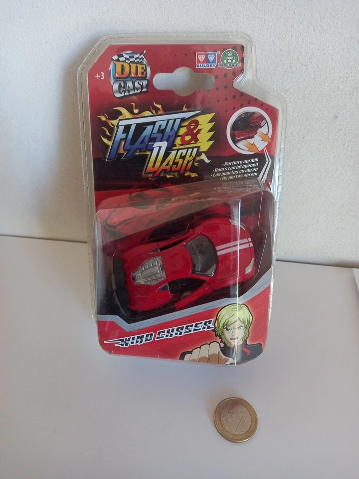 FLASH & DASH DIE CAST MODELLINO AUTO NUOVO GIOCHI PREZIOSI WIND CHASER - Immagine 1 di 1