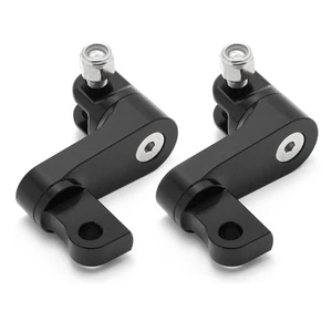 Aluminum Male Mount Foot Peg Extensions for Harley DynaSuper Glide Electra Glide - Picture 1 of 9