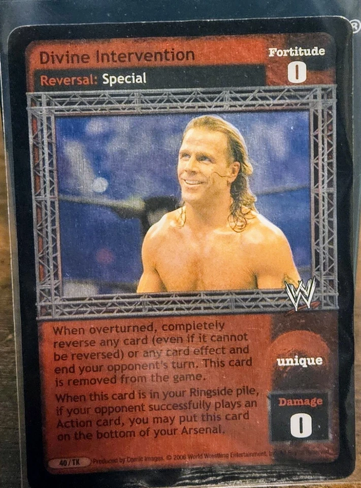 WWE Raw Deal CCG Divine Intervention PROMO - Image 1 of 1