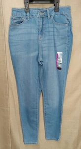 No Boundaries Womens Size 5 Rise 11 Skinny Medium Wash High Rise Jeans W28 L28 - Picture 1 of 4