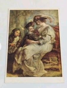 Vintage Victorian Mother  and Children Post Card - Picture 1 of 3
