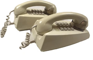 Vintage Telecom Touch Button Wall Phones X 2 - Bild 1 von 6