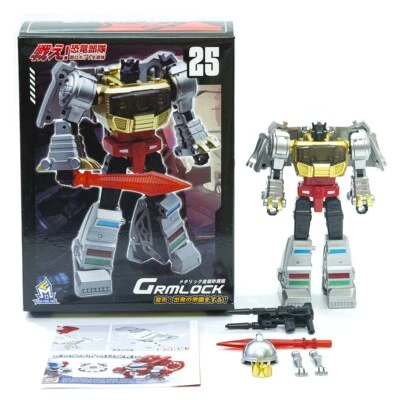 New MechFans Toys MF-25 MF25 Grimlock Metal Version MFT Action Figure toy - Image 1 of 4