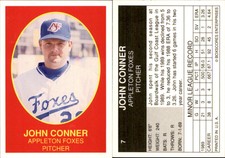 John Conner 1990 Boxscores Appleton Foxes #7 Card *AutographDen*