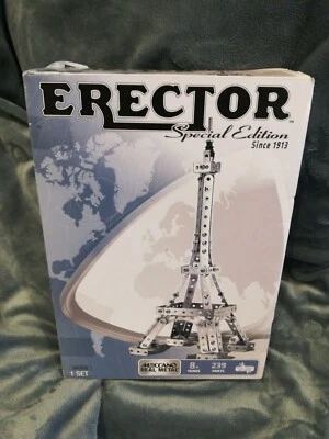 Erector Edición Especial, La Torre Eiffel, 239 piezas *NUEVO* Foto 1 de 2
