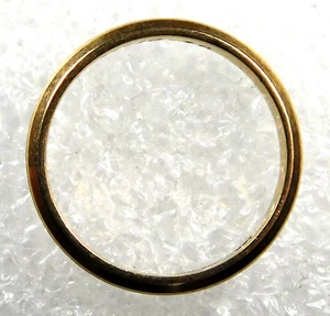 ARTISAN 14K Y GOLD HANDMADE Vintage 1940 RING Size 7.6 Estate - Picture 1 of 7