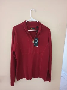 Jack Nicklaus 1/2 Zip Large 1/2 Zip Cashmere Blend Pullover Brand New With Tags - Picture 1 of 13