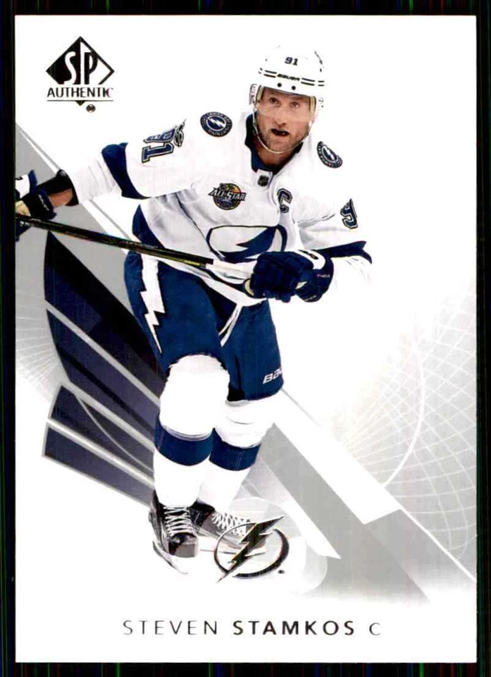 2017-18 Upper Deck SP Authentic Steven Stamkos #55 - Image 1 of 2