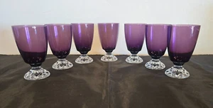 Fostoria American Lady Amethyst Burgund Gläser - 7er Set - Bild 1 von 4