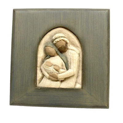 Willow Tree Family Memory/Trinket Box Nativity Susan Lordi Demdaco Retired 2006 - Image 1 of 4
