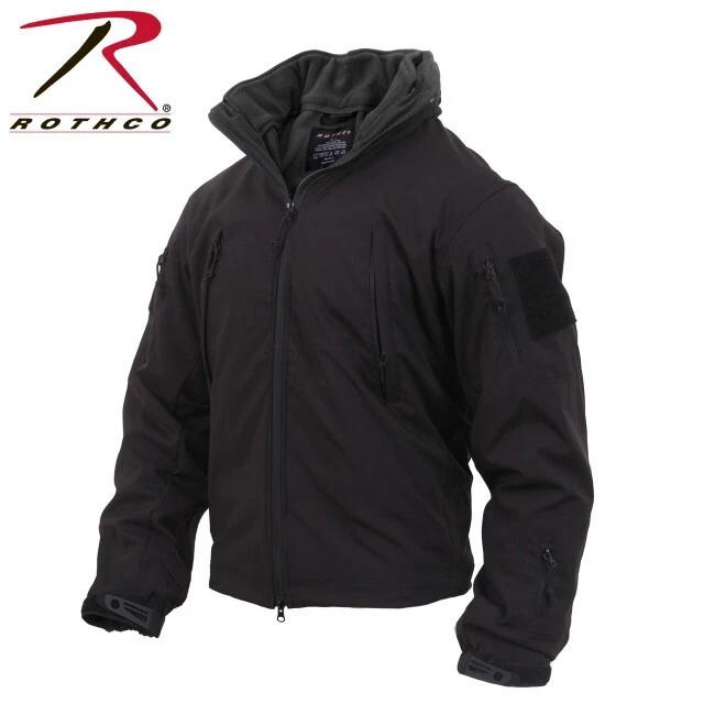 Rothco 3-In-1 Spec Ops Soft Shell Jacket - Black - Image 1 of 1