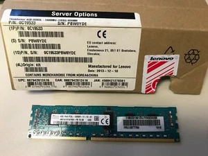 Lenovo ThinkServer 4GB DDR3L-1600MHz 1Rx8 RDIMM 0C19533  - Picture 1 of 2